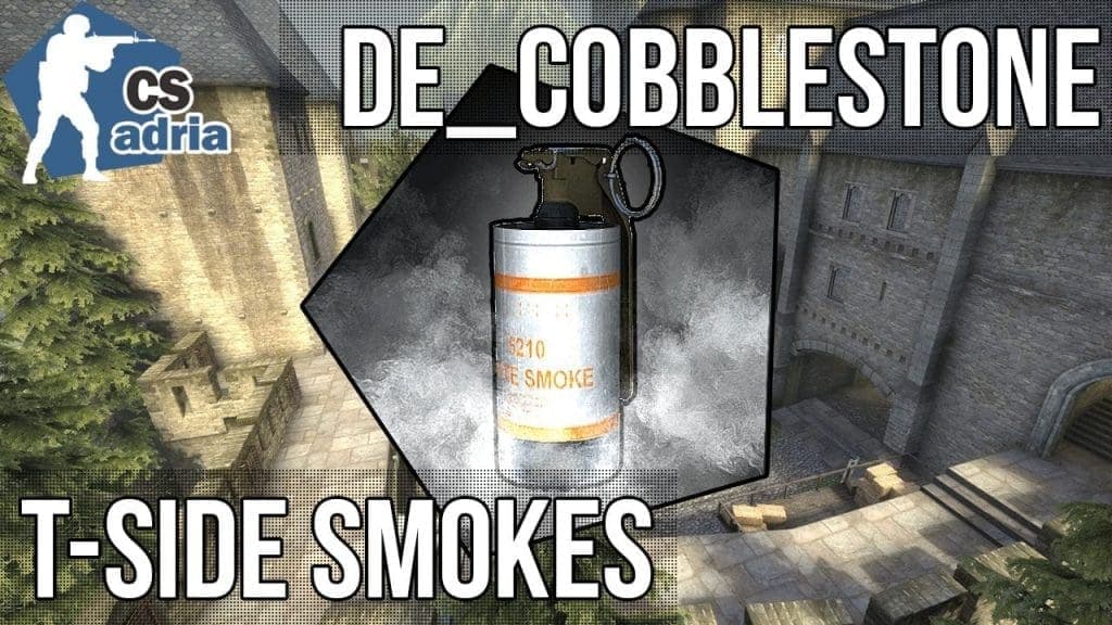 smoke cobble, t side, terrist side smokes, cobblestone smokes