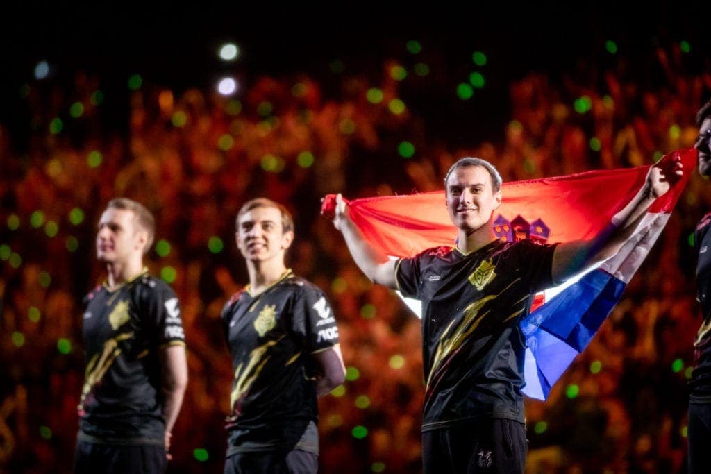 Perkz s hrvatskom zastavom