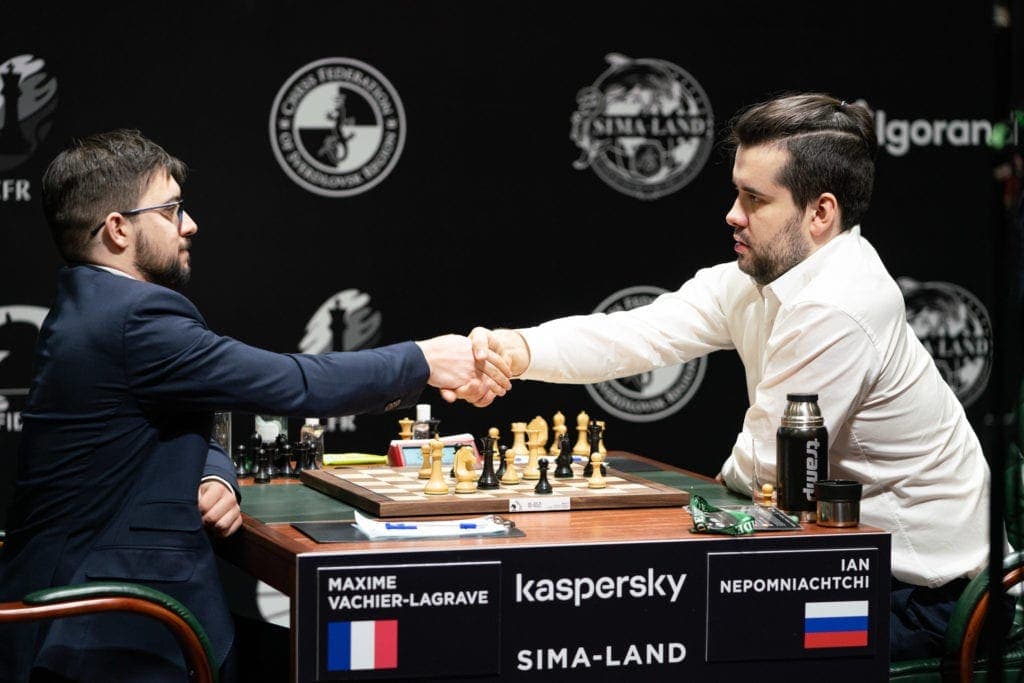 Maxime Vachier-Lagrave i Ian Nepomniachtchi