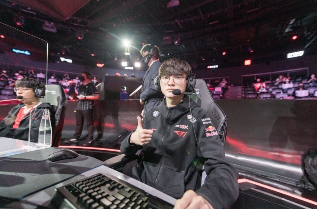 T1-Faker-Worlds 2021
