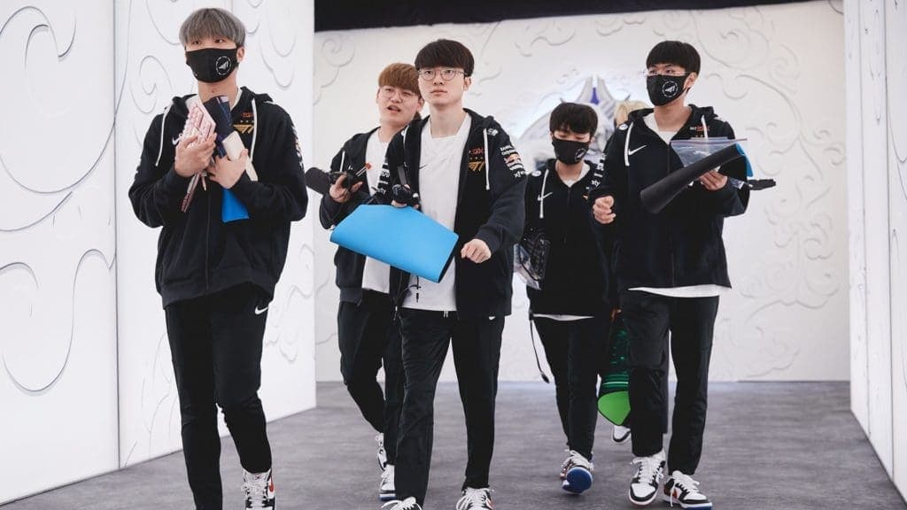 Worlds 2021 quaterfinals T1