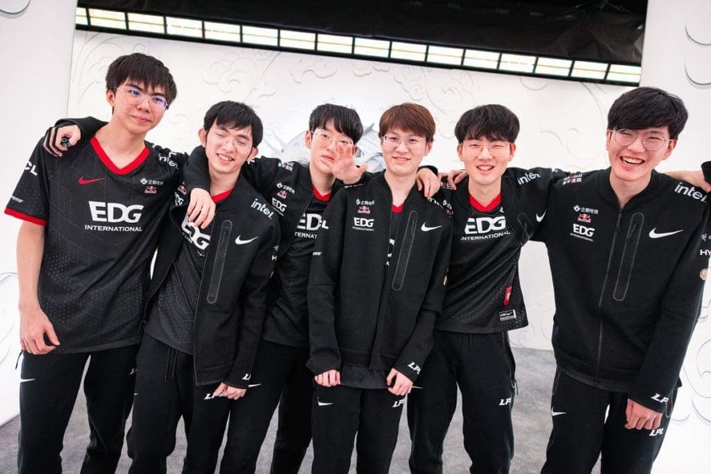 EDG Worlds 2021 finals
