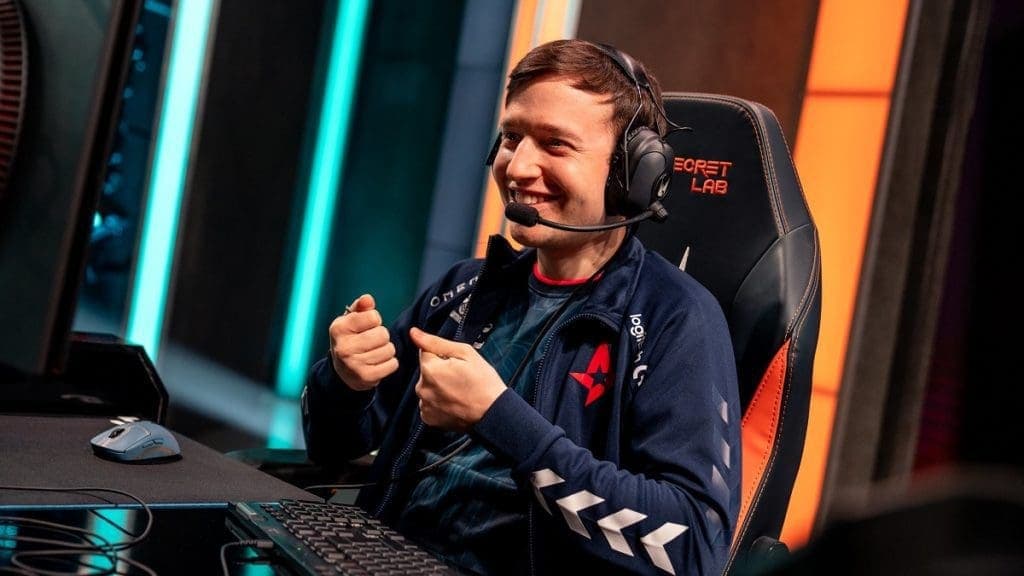 Astralis comeback in a game vs Excel