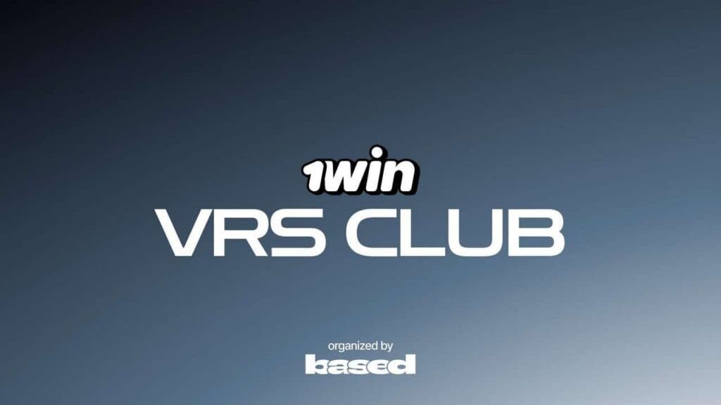 Službena 1win VRS Club grafika organizatora BASED Esports