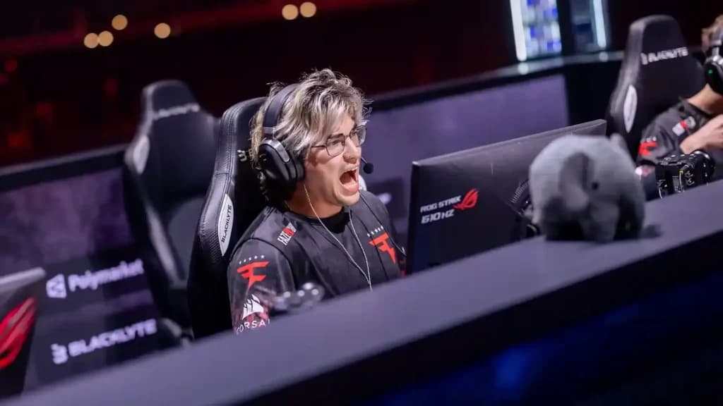 Twistzz slavi tijekom BLAST Bounty meča
