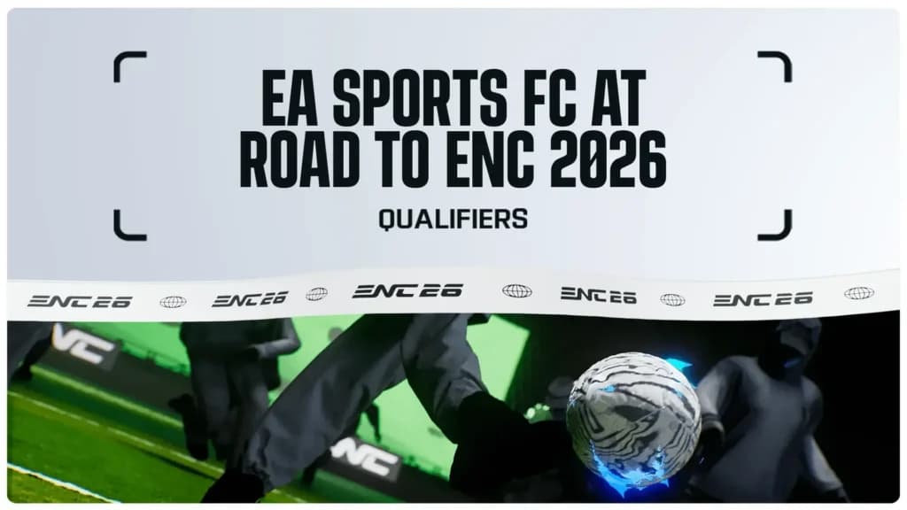 Službena ENC grafika za EA SPORTS FC otvorene kvalifikacije