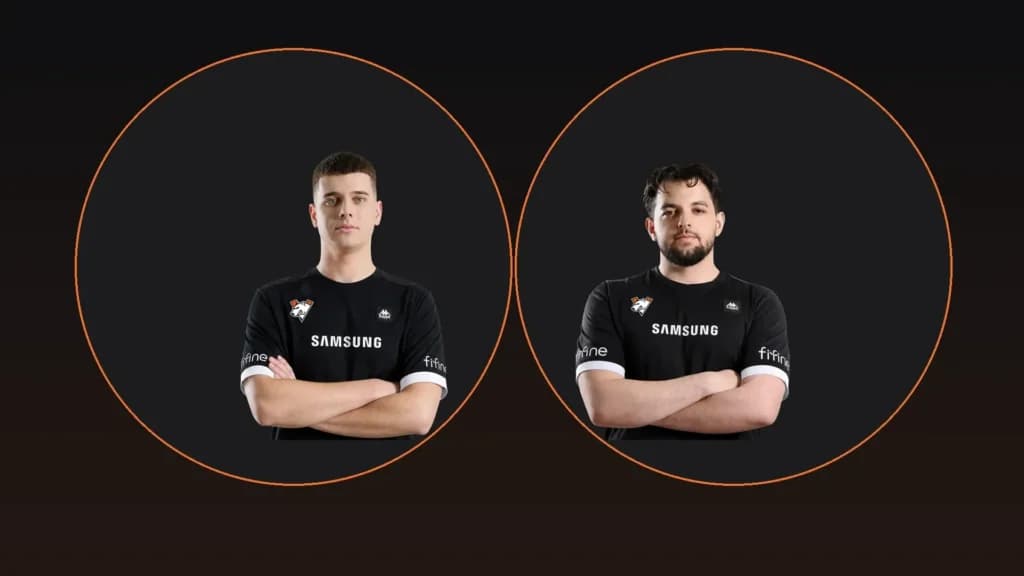 Luka Lukarux Rukavina i Nino NIXZYEE Mikec u dresovima Virtus.proa