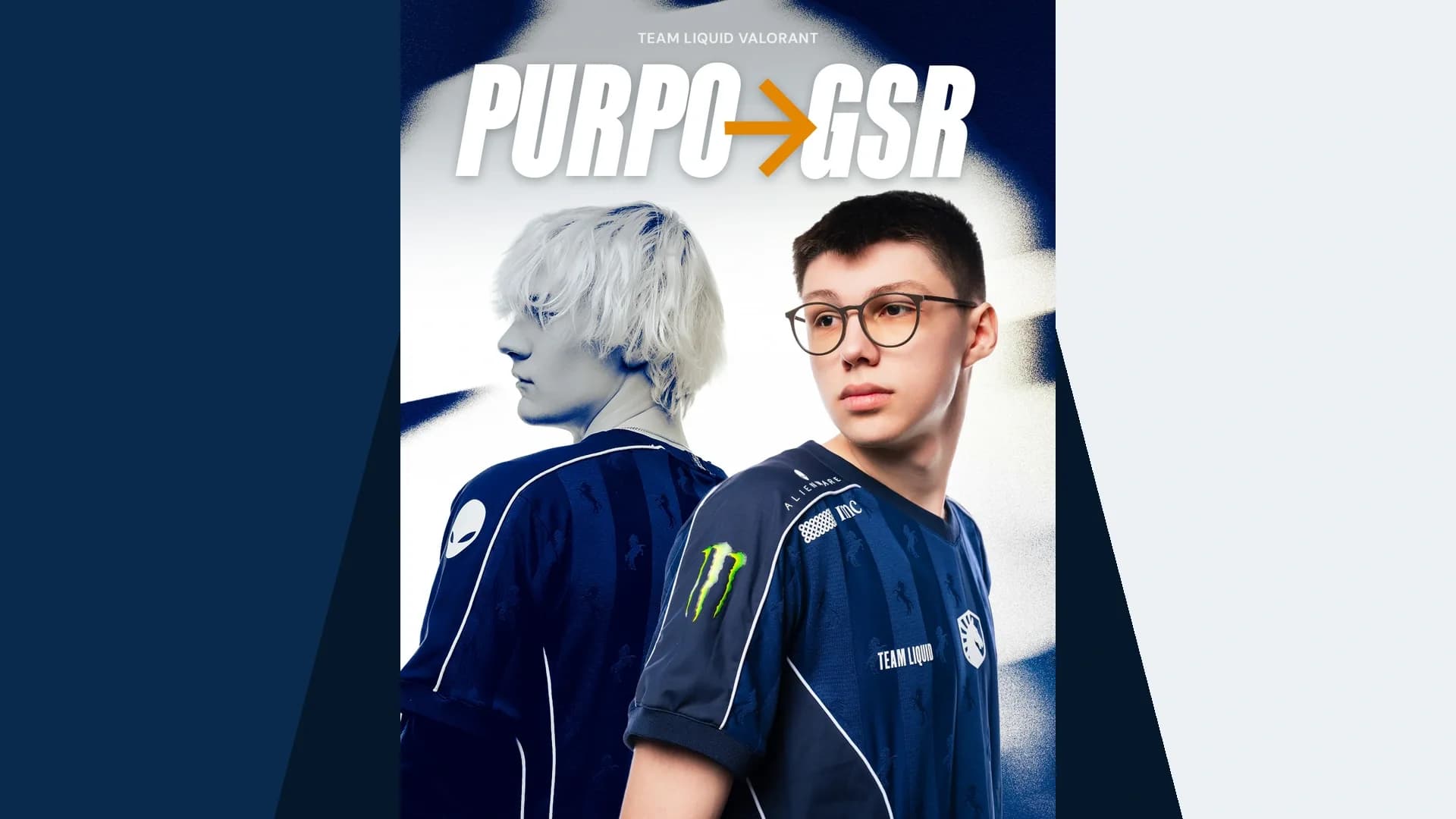 Službena Team Liquid grafika promjene iz purp0a u GSR-a