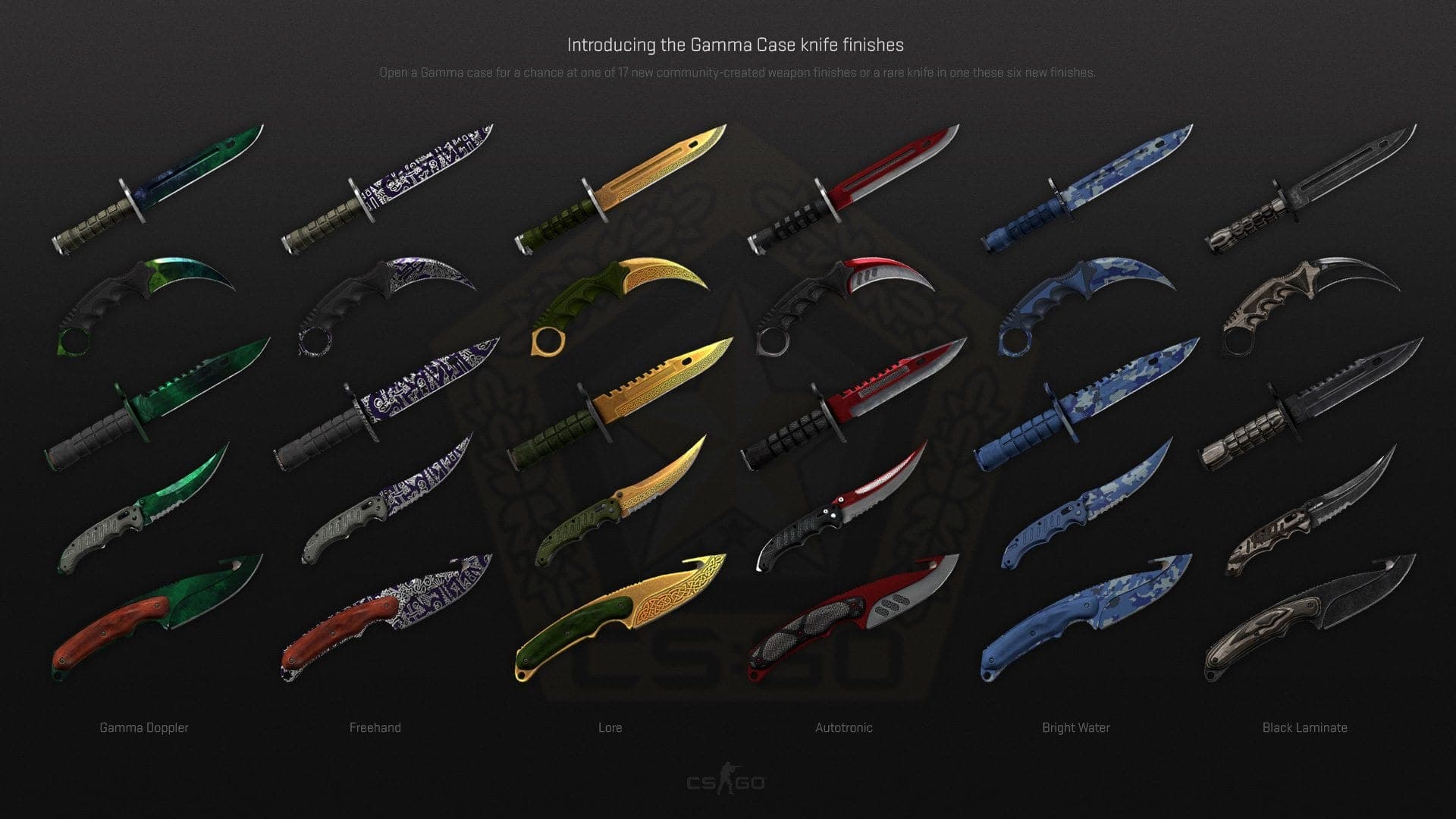 csgo knives skins