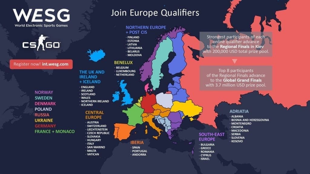 WESG adria adriatic qualifier
