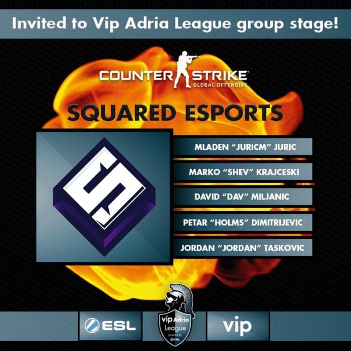 Squared Esports Vip Adria League