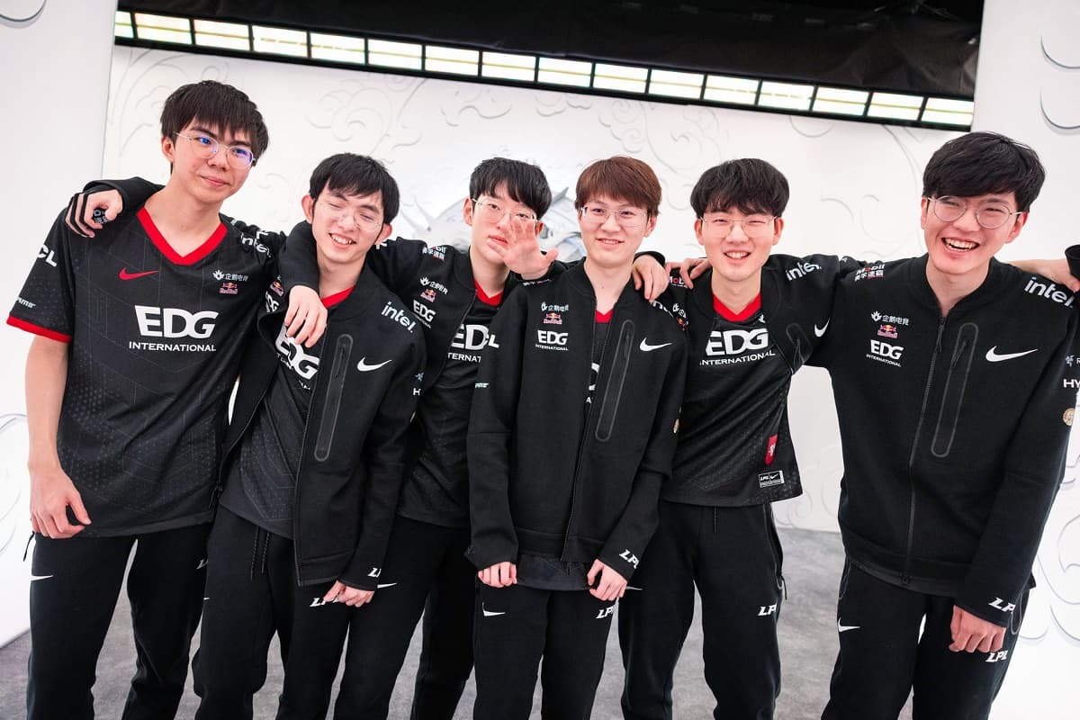 EDG Worlds 2021 finals