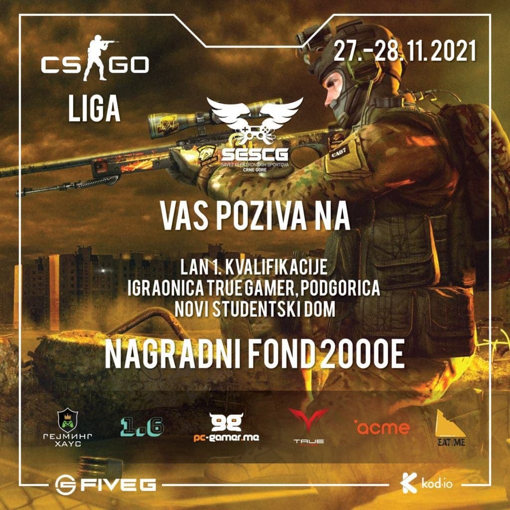 SESCG Prva Crnogorska CS:GO Liga