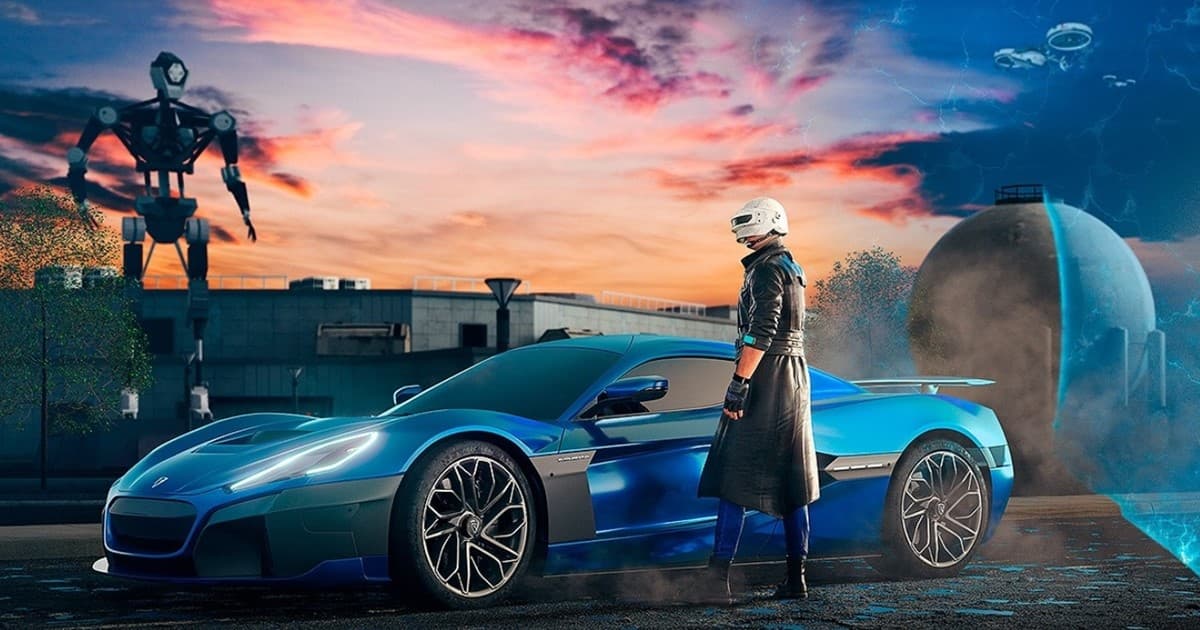 Rimac Nevera PUBG