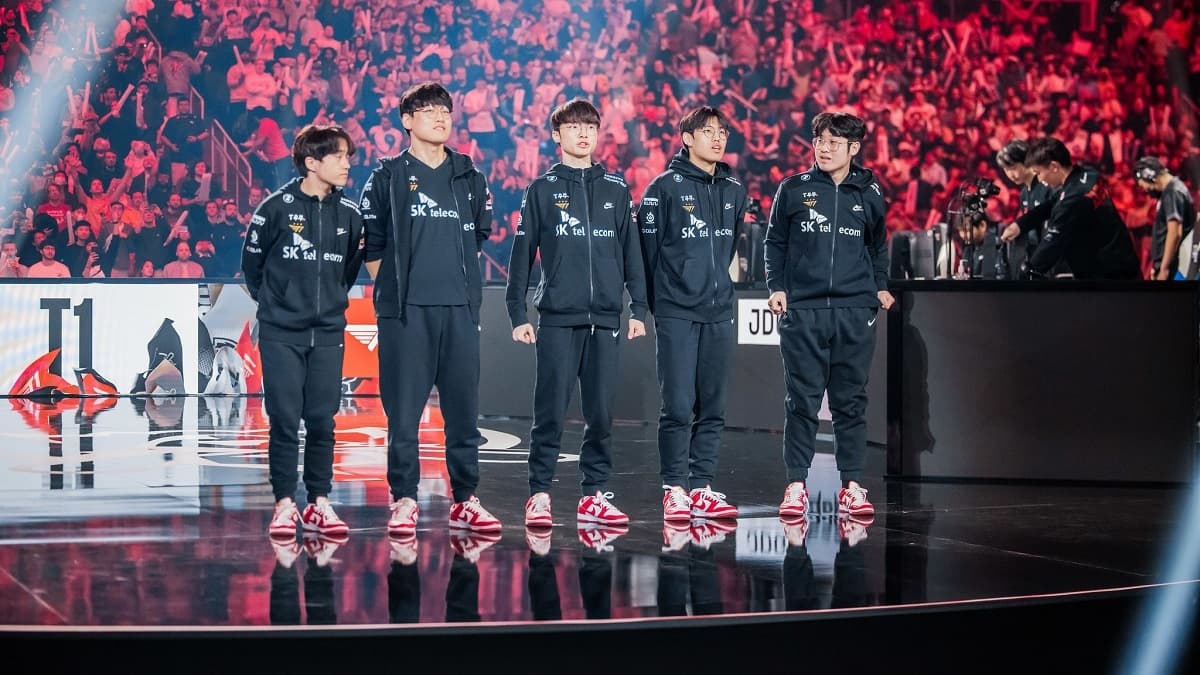T1 is the first finalist at Worlds 2022