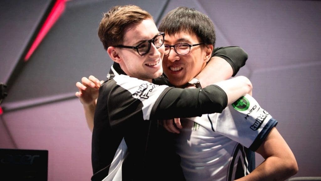 Doublelift and Bjergsen together again in 100Thieves