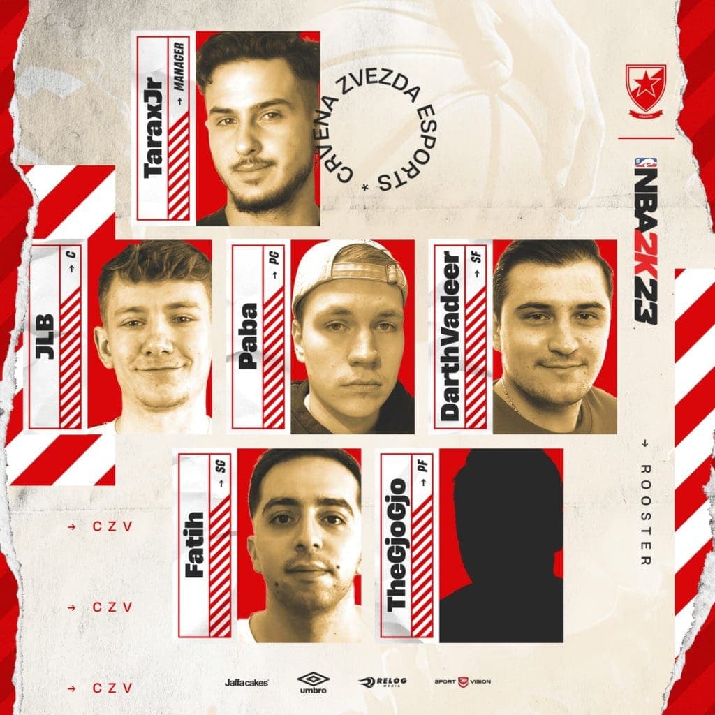 Crvena zvezda Esports NBA2K