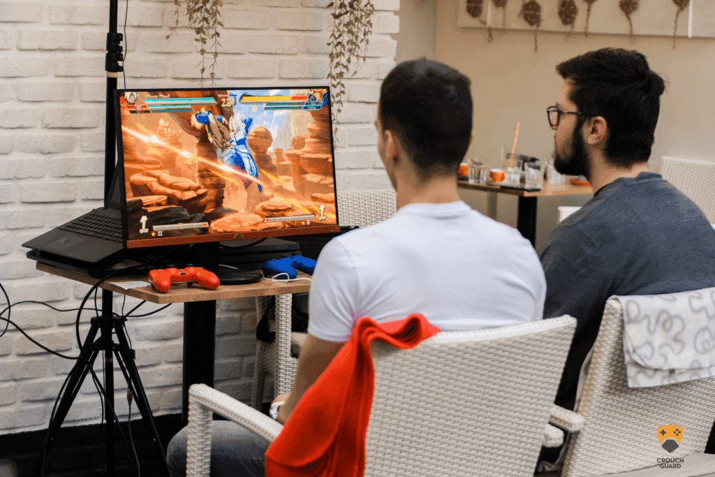Dragon Ball FighterZ Crouch Guard