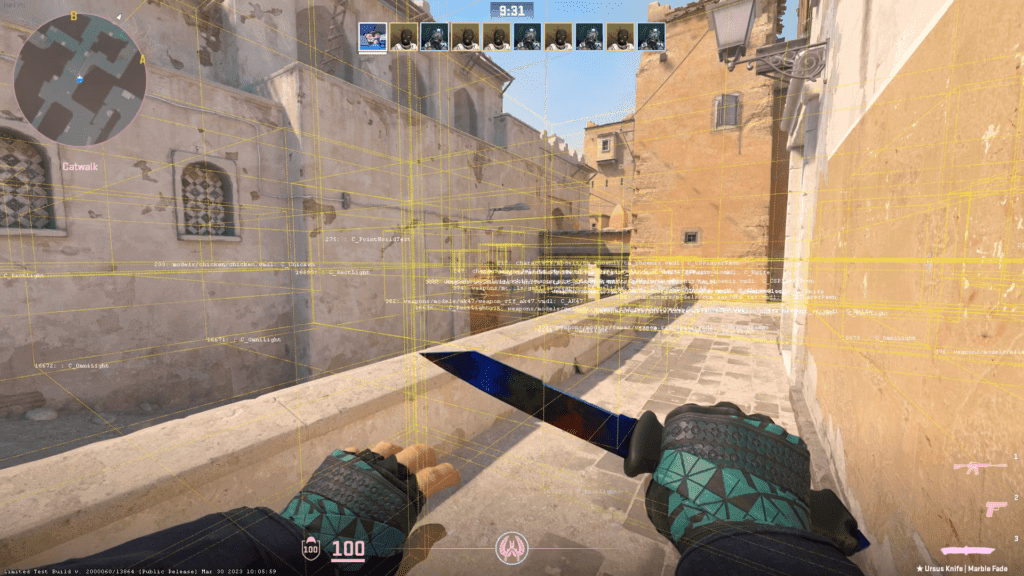 Counter-Strike 2 wall-hack