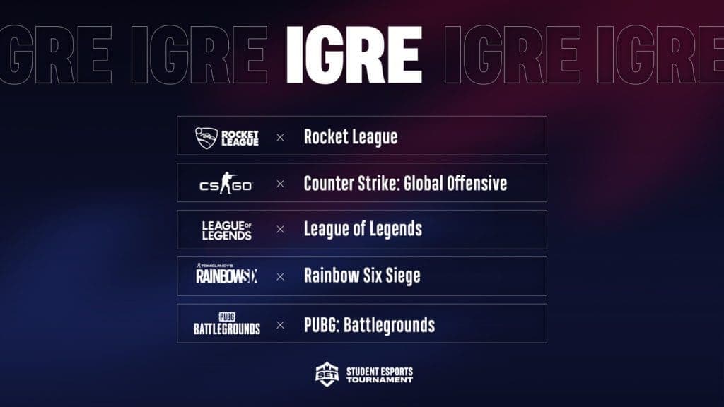 Student Esports Tournament SET S4