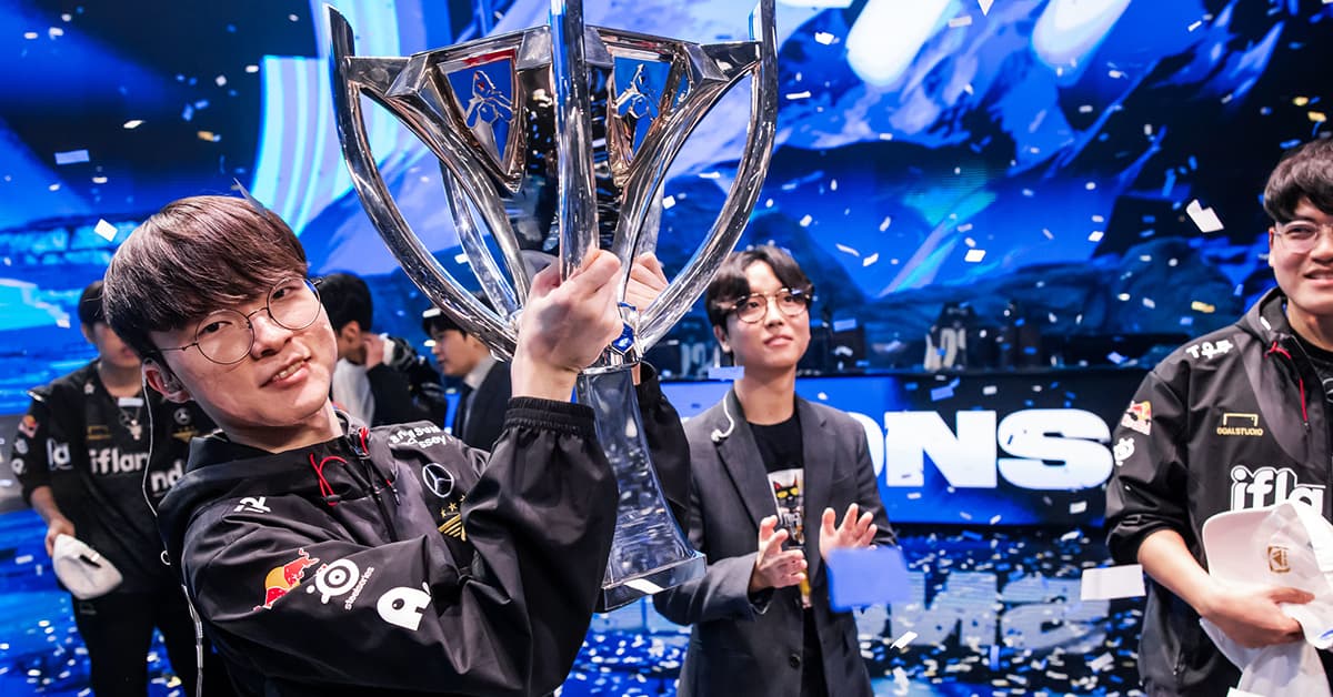 Faker T1 LoL Worlds 2023