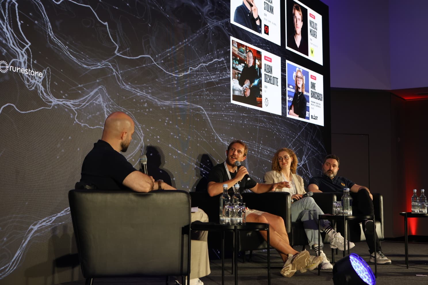 Nikola Stolnik na panelu Global Esports Industry Weeka tijekom IEM Cologne Majora